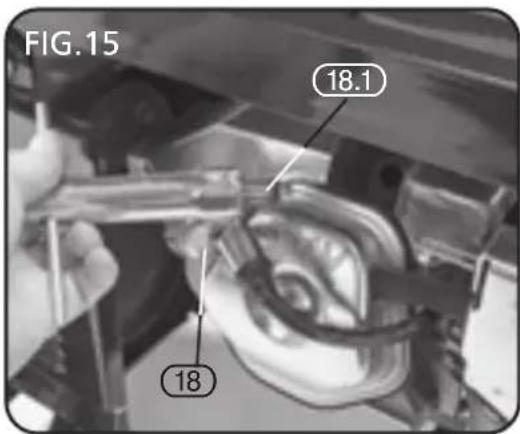 Draper PG253W - SPARK PLUG INSPECTION - FIG. 15 - 1