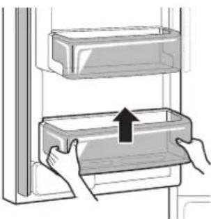 LG LRFDS3006D - Detaching/Assembling the Door Bins - 1