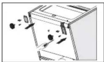 HISENSE MTZ60235FF - Reversing the door - 12