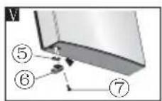 HISENSE MTZ60235FF - Reversing the door - 8