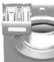 BEKO WSRE 7636 XCBW - Using detergent and softener - 3