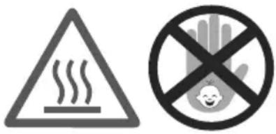 BEKO WSRE 7636 XCBW - Hot surface safety - 1