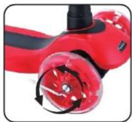 SereneLife Infinity 3 SLKSGR - Change Wheel - 1