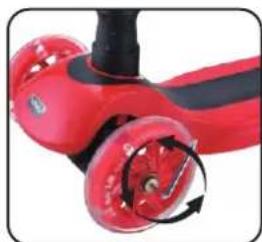 SereneLife Infinity 3 SLKSGR - Left Wheel - 1