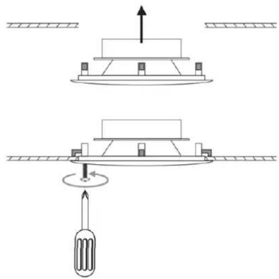 Diagram showing two mechanical or structural configurations with upward and downward arrows, no text or symbols present.