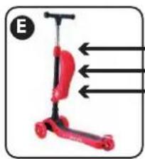 SereneLife Infinity 3 SLKS41 - SCOOTER ASSEMBLY - 5