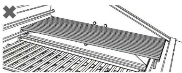 Fisher & Paykel BE1-36RCI-L - Grate positions - 4