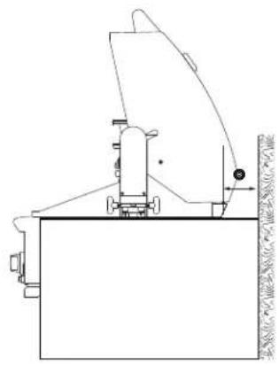 Fisher & Paykel BE1-36RCI-L - Clearances to combustible construction\*\* - 2