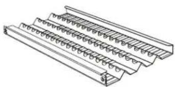 Fisher & Paykel BE1-36RCI-L - Radiant Tray Assembly - 2