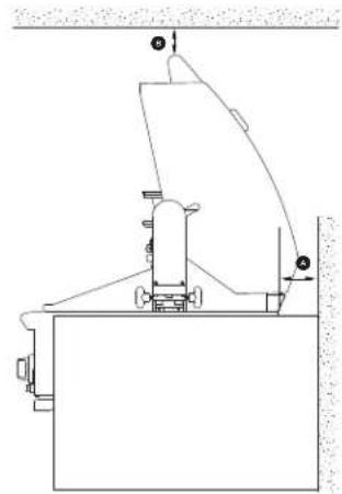 Fisher & Paykel BE1-36RCI-L - Clearances to non-combustible construction\* - 2