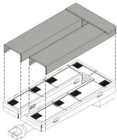 Fisher & Paykel BE1-36RCI-L - Removing and cleaning the sear burner mesh - 1