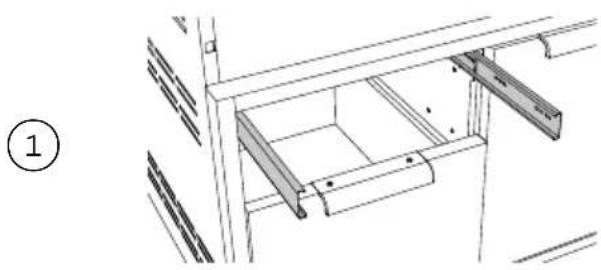 Fisher & Paykel CAD1-48 - Re-installing the drawers - 1