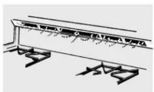 GE EGR3000EDCC - To raise the cooktop: - 1