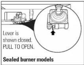 GE EGR3000EDCC - CONVERTING TO LP GAS (or converting back to natural gas from LP) - 2