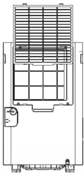 GE ADYR22 - Filtro de aire - 1