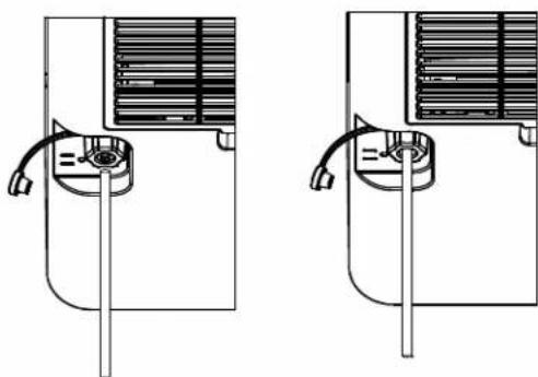GE ADYR22 - Use the internal pump (on some models) - 2