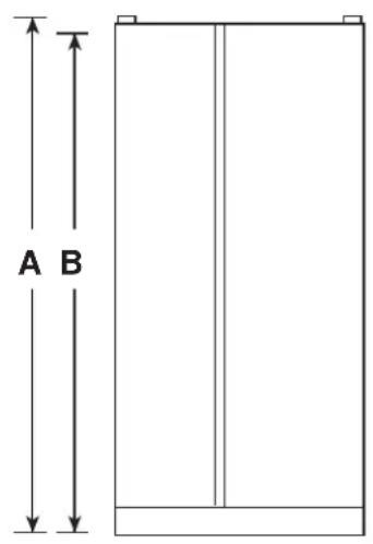 Crosley XSS23GSKSS - REFRIGERATOR LOCATION - 1