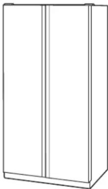 Crosley XSS23GSKSS - CLOSE THE FREEZER AND REFRIGERATOR DOORS - 1