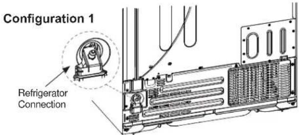 Crosley XSS23GSKSS - Refrigerator Connection Using the Tubing Clamp - 1