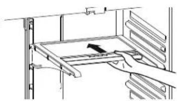 Crosley XNE25JSKSS - Quick Space Shelf (on some models) - 2
