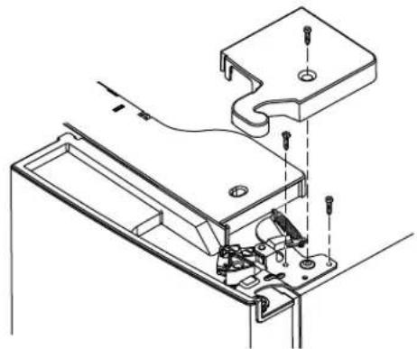 Crosley XNE25JSKSS - REMOVING RIGHT DOOR - 1