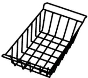 Crosley VCM7SMWW - Sliding Basket - 1