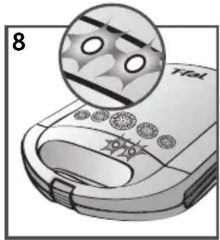 Illustration of a T24 device with a magnified circular detail showing internal components (no text or symbols)