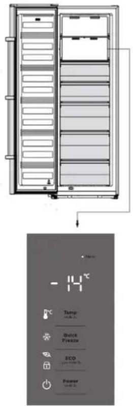 WESTINGHOUSE WFB2804WB - ELECTRONIC CONTROLS - 1