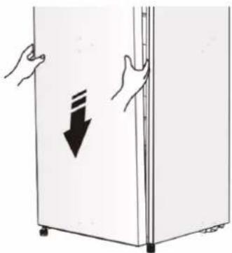 WESTINGHOUSE WFB2804AB - REVERSING THE DOOR (CONTINUED) - 5
