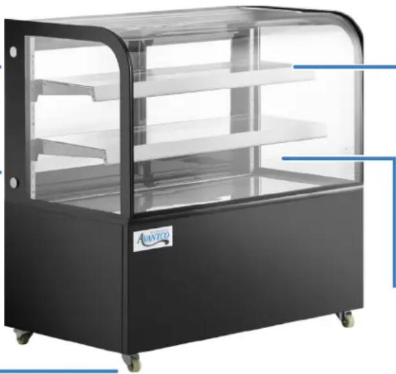 Avantco BCTD-48 - Casters - 1