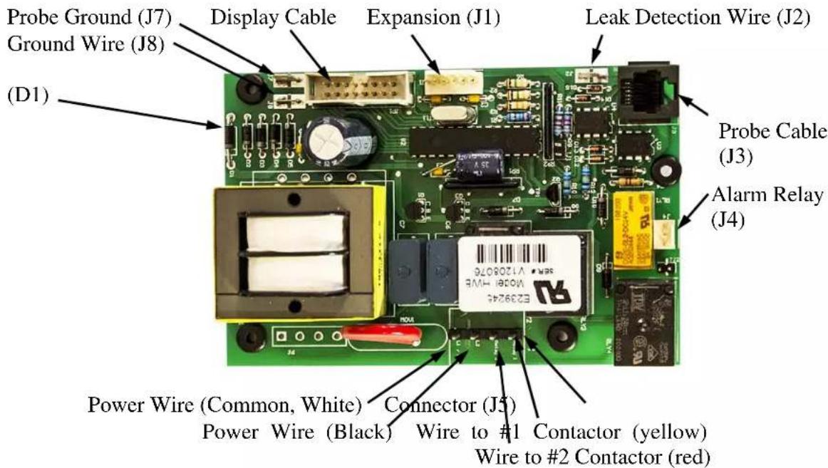 Hubbell J624T - CONTROL BOARD (T1000) / DISPLAY (TD1000) TROUBLESHOOTING - 1