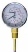 Hubbell J1610T - DIAL TEMPERATURE AND PRESSURE GAUGE - 1