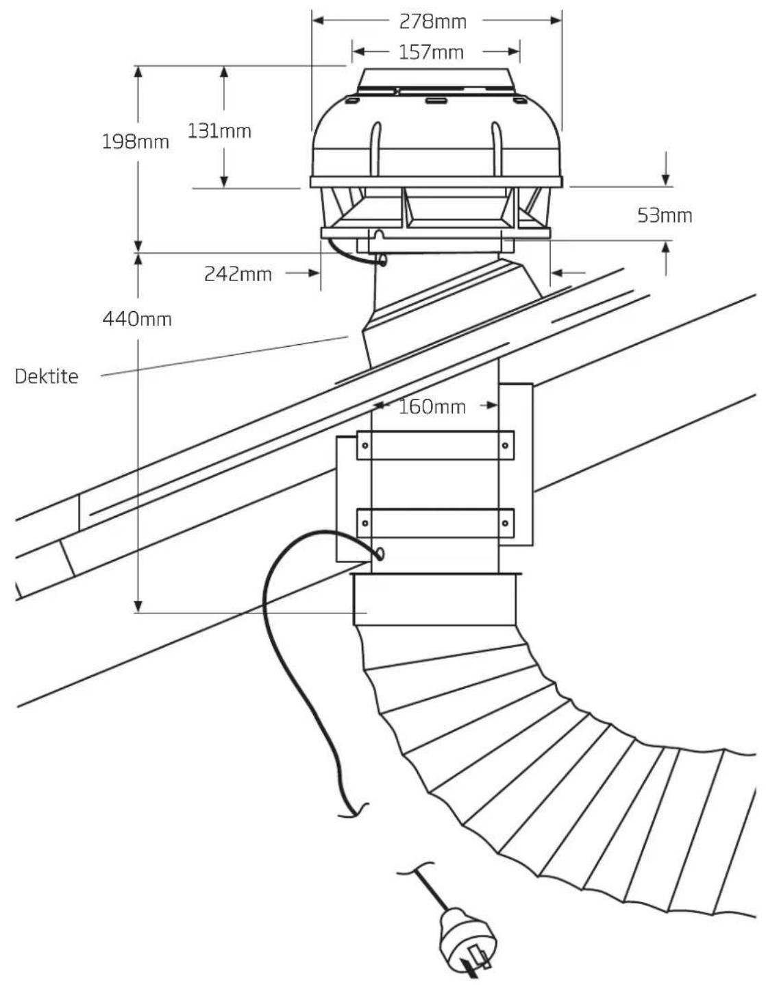 Schweigen BR500ST - Measurements for Isodrive 900 (Not to Scale) - 1