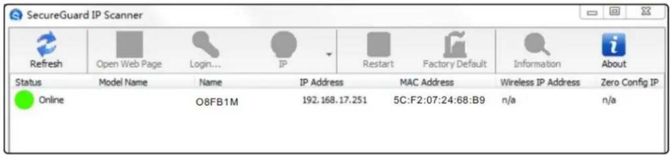 Speco Technologies O8FT1M - Web Access and Login - 2