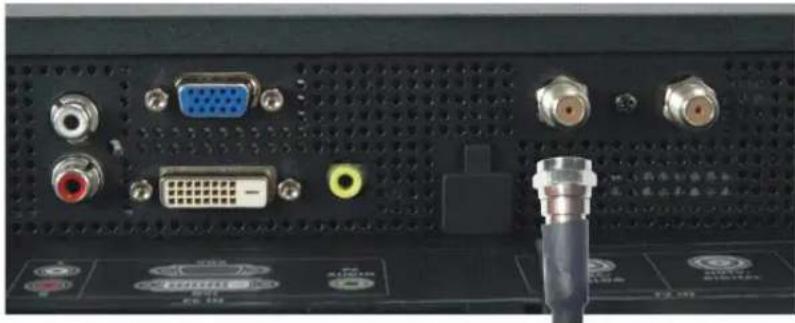 DELL W2607C - Using NTSC/Analog and HDTV/Digital - 1