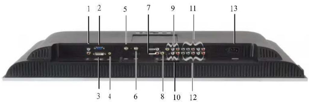 DELL W2607C - Bottom View - 1