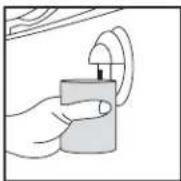 SAMSUNG RT38DASW - How to use the water dispenser - 1