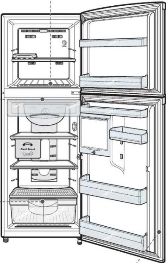 SAMSUNG RT38DASW - Interior Parts - 2
