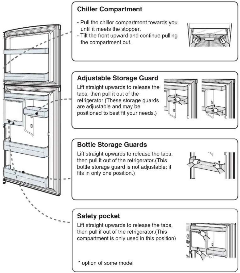 SAMSUNG RT38DASW - Vegetable Bin and Cover - 3