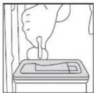 SAMSUNG RT38DASW - How to use the water dispenser - 3