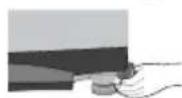 SAMSUNG SW1065D1 - Adjustment the height of the machine - 2