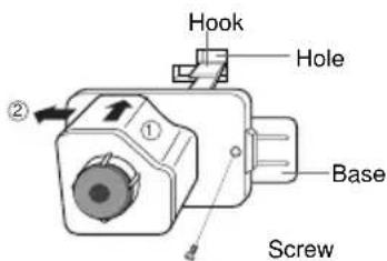 SAMSUNG SW1065D1 - HOW TO ASSEMBLE THE LEGS option - 1