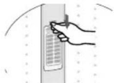 SAMSUNG SW1065D1 - CLEANING THE FILTER NET Clean the filter net often to keep the washer clean. option - 1