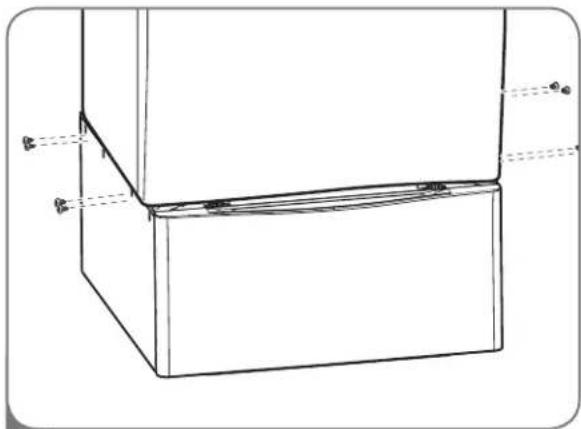 LG DLGX3886W - INSTALACIÓN DEL PEDESTAL (cont.) - 2