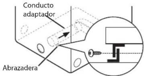Conducto adaptador Abrazadera