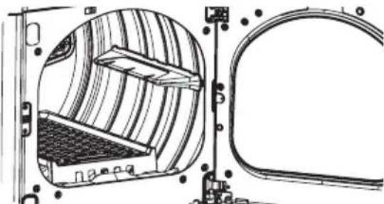 LG DLGX7701KE - Para instalar el estante de secado - 2