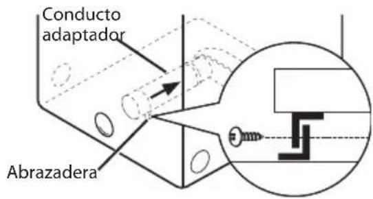 Conducto adaptador Abrazadera