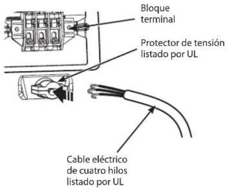 LG DLEX6001V - Conexión de tres hilos para secadoras eléctricas: Conexión directa - 2