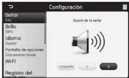 LG DLEX6001V - Activar el test de instalación: - 2