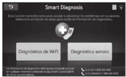 LG DLEX6001V - SMART DIAGNOSISTM a través del centro de atención telefónica - 4